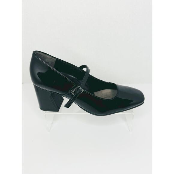 Paul Green Black patent leather Zoe Mary Jane Pump UK 4.5 / US 7 - Picture 2 of 11
